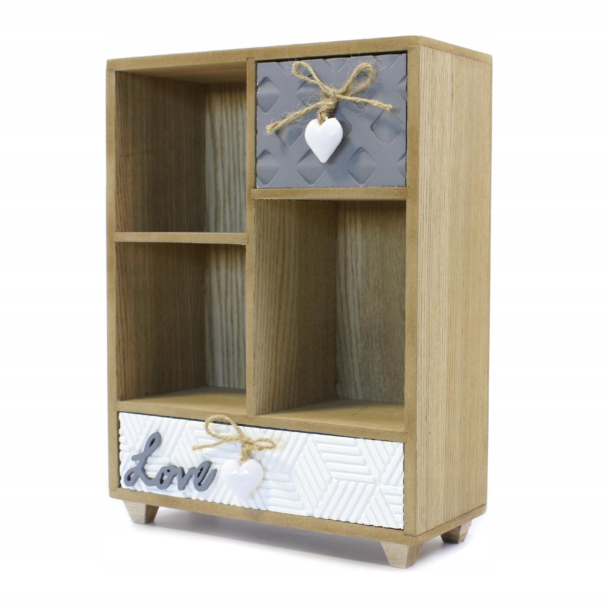 Midex, Szkatułka drewniana organizer szafka 33 cm