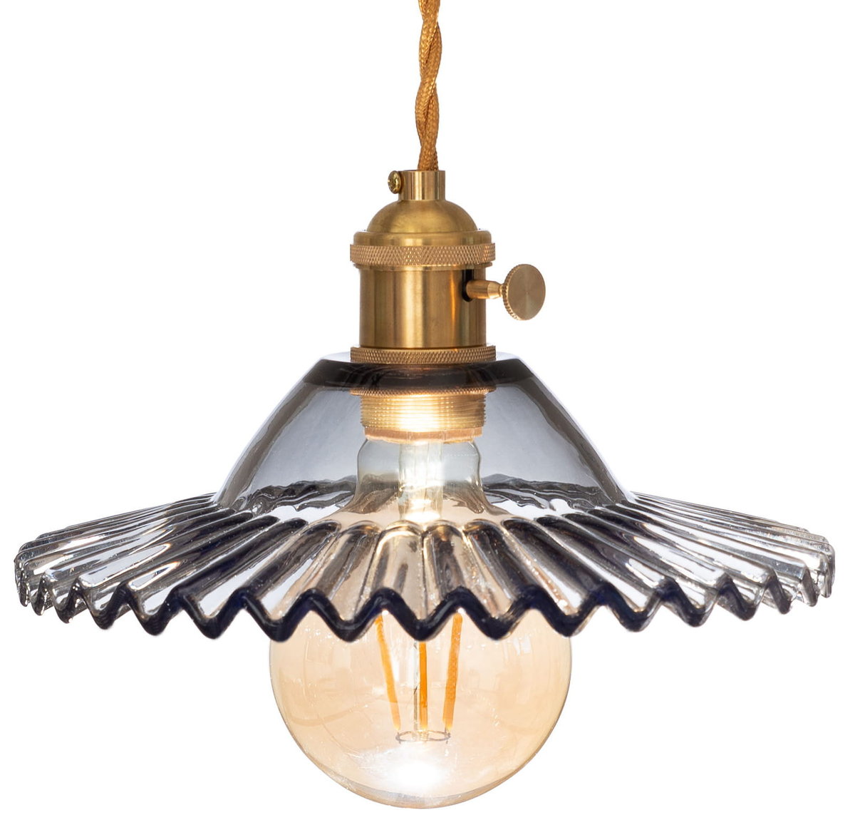 Lampa wisząca szklana BALERINA przezroczysta