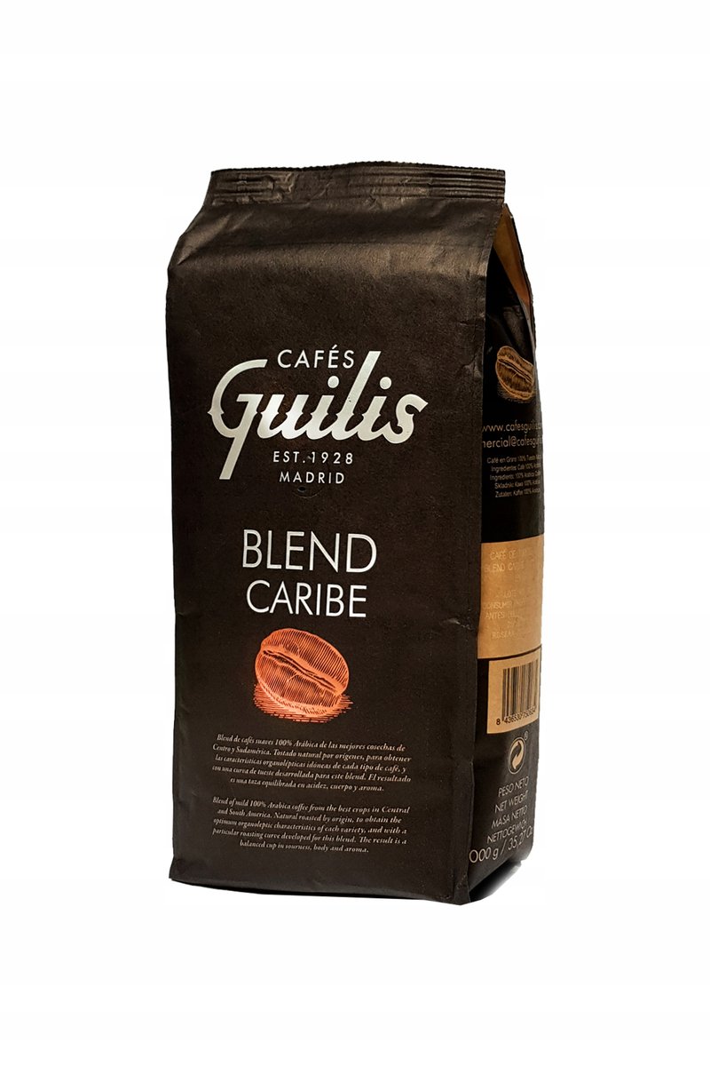 Kawa Ziarnista Arabika Blend Caribe Cafeś Guilis