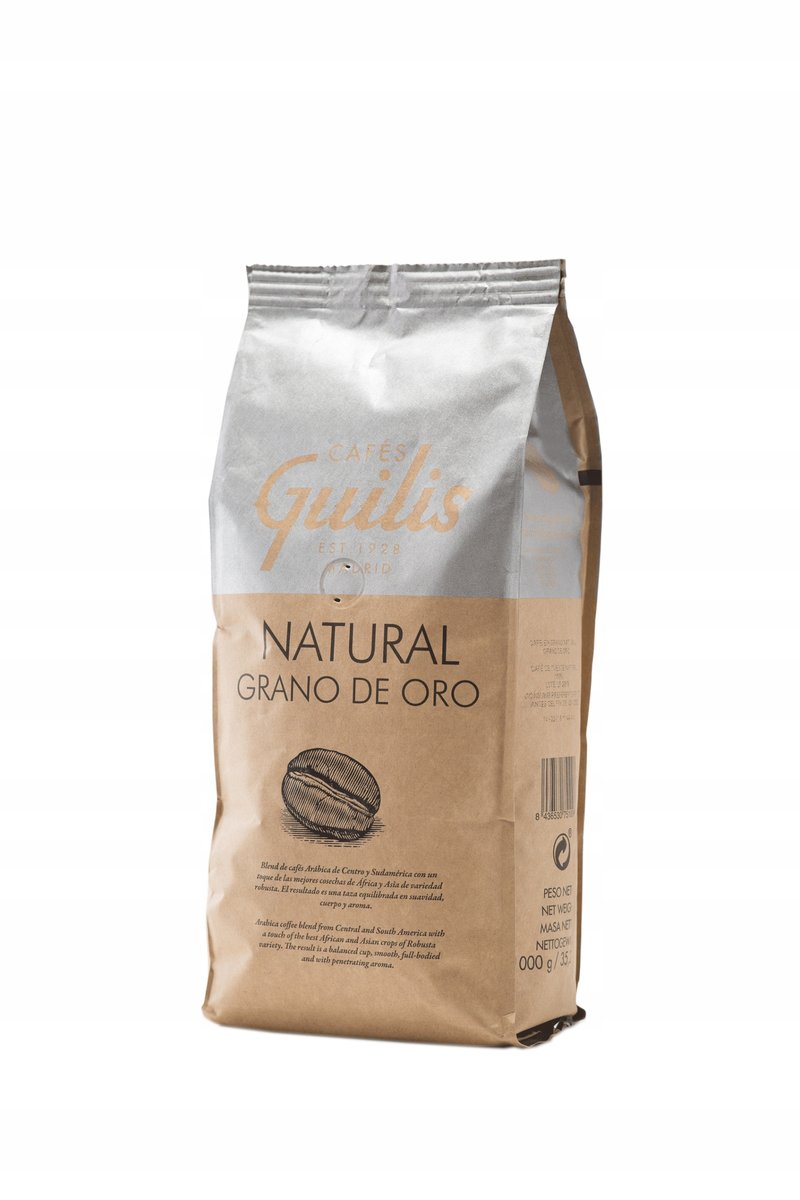 Guilis Kawa ziarnista Natural Grano De Oro Cafes