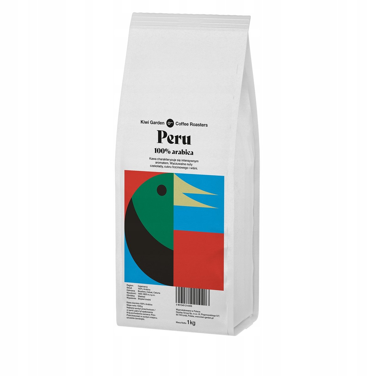 Kawa Ziarnista Świeżo Palona 100% Arabica Peru 1Kg