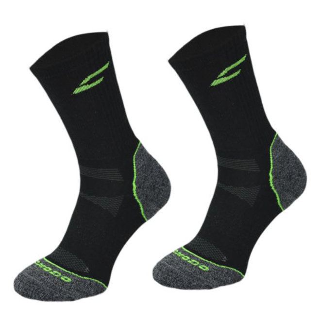 Skarpety Trekingowe Comodo Performance Czarno-Zielone 43-46