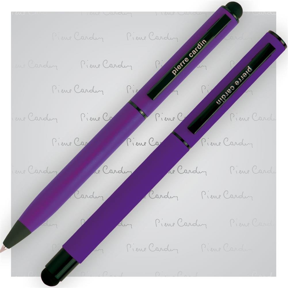 Zestaw piśmienny touch pen, soft touch PIERRE CARDIN Celebration