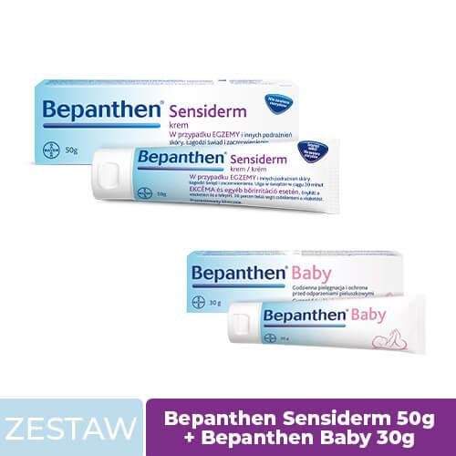 Bepanthen Sensiderm Krem, 50G +Bepanthen Maść,30G