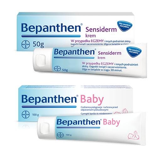 Bepanthen Baby, 100G + Bepanthen Sensiderm, 50G
