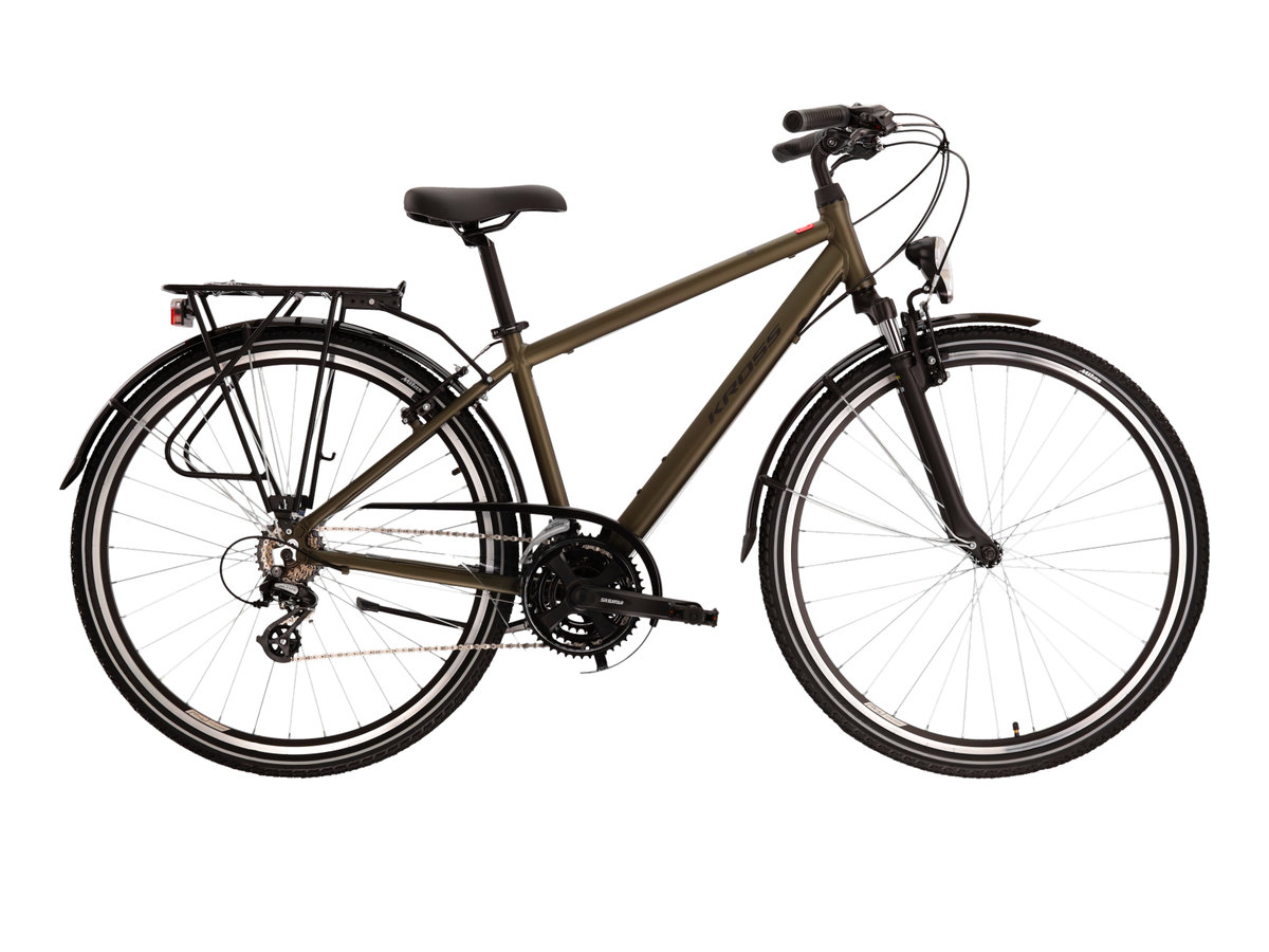 Kross Trans 2.0 28 cali Męski Khaki-czarny