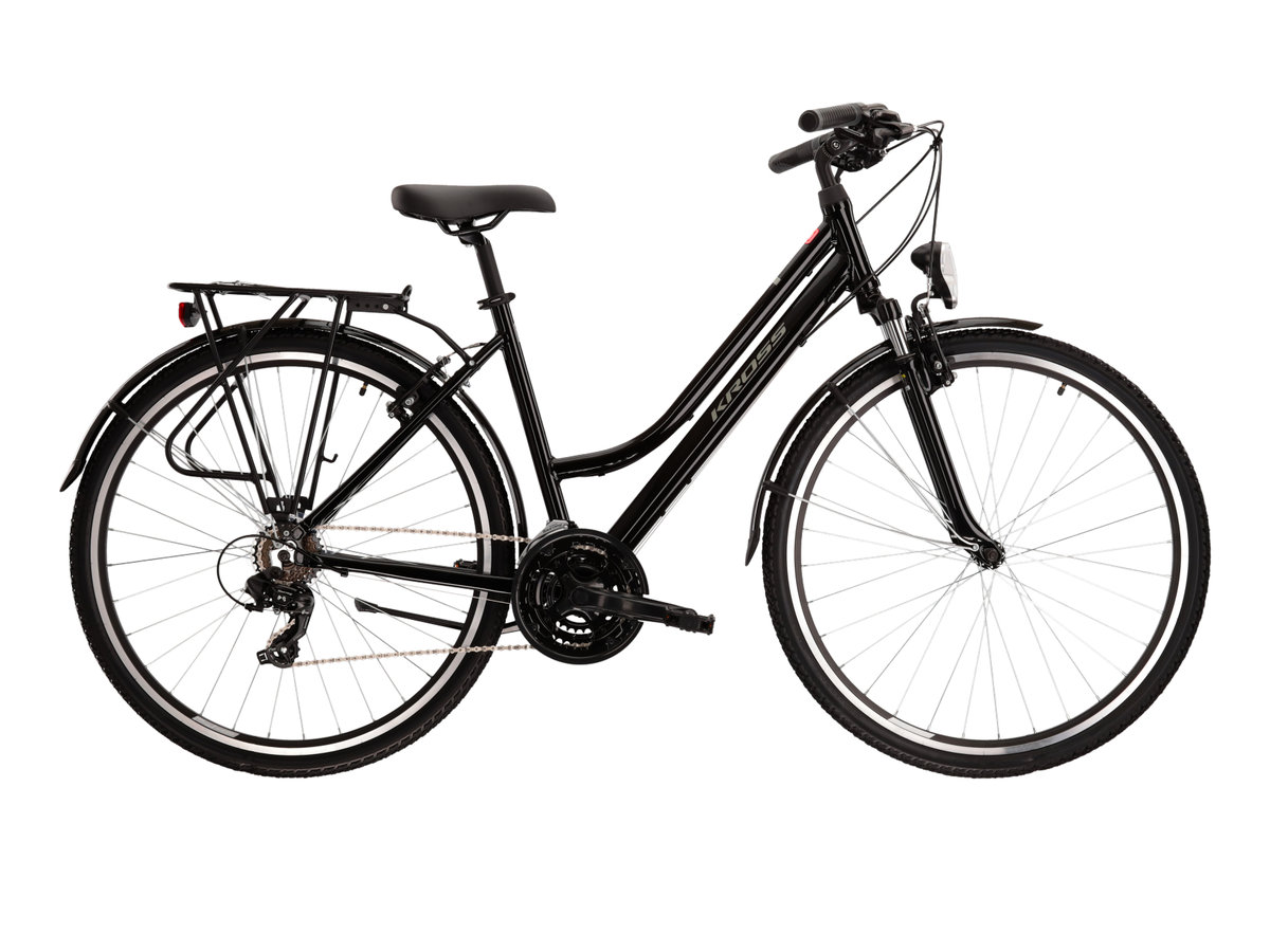 Kross Trans 1.0 SR Damski 28 cali Damski Czarny/szary 2023