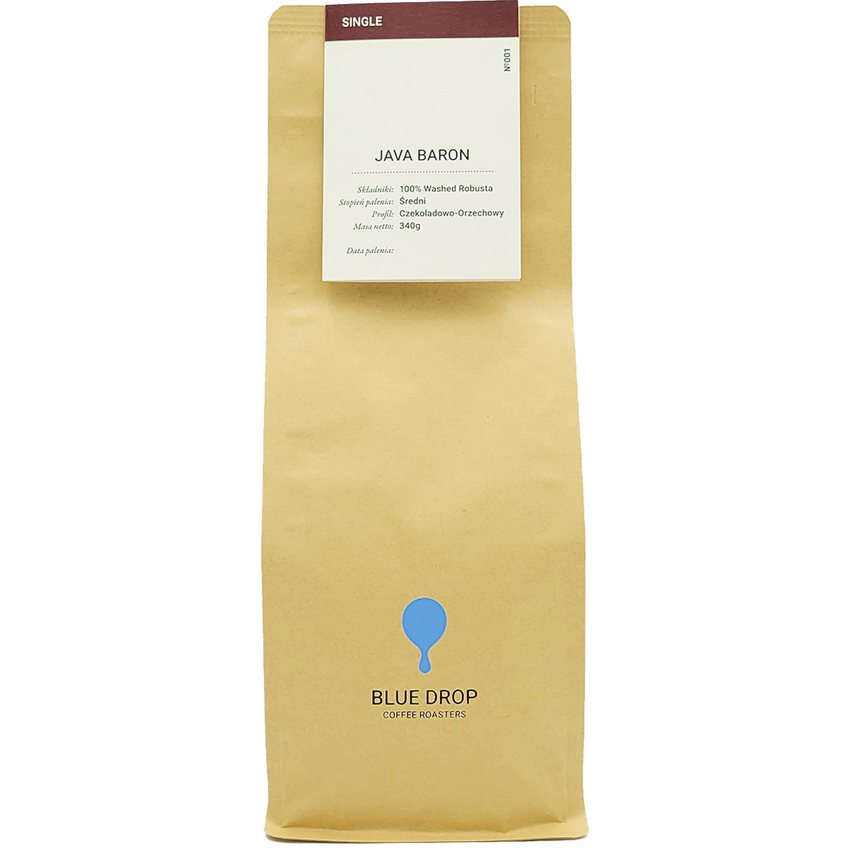 Kawa Ziarnista 100% Robusta Indonezja Java Baron