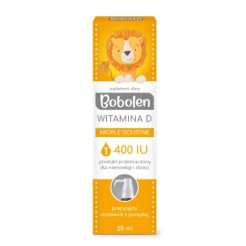 Polski Lek Bobolen Witamina D3 krople 20 ml