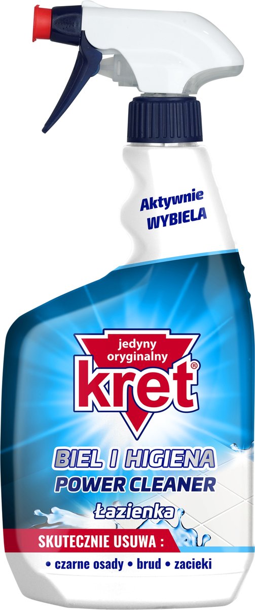 Kret Biel I Higiena Płyn Do Czyszczenia 620Ml