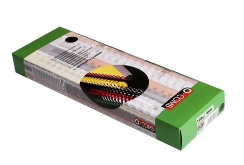 Opus Plastikowe grzbiety do bindowania 6mm czarny ib06CZA ib06CZA
