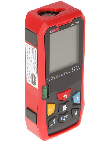 Unit Miernik dalmierz laserowy LM150 150 metrów zasilany baterią + baterie + etui MIE0385