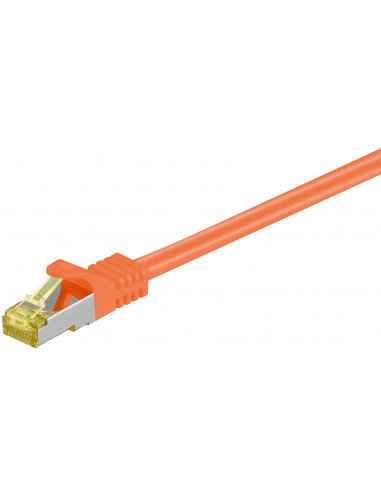 Goobay Kabel Sieciowy RJ45 91624 S/FTP CAT 7 5 m Pomarańczowy