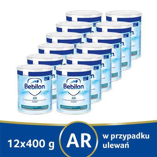 Bebilon ProExpert AR do postępowania dietetycznego dla niemowląt od 1. dnia życia z tendencją do ulewań, 400g