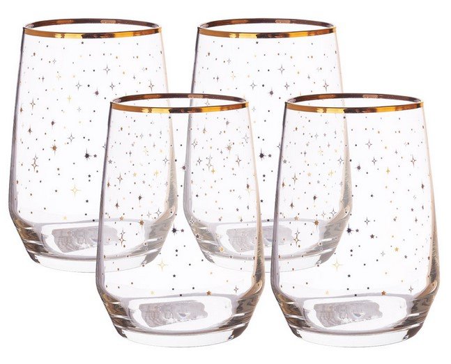 Lumarko Komplet 4 Szklanek 450ML
