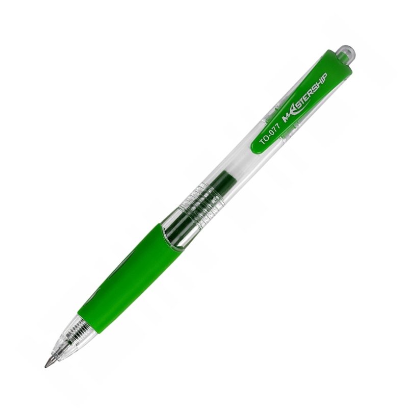 Mastership Długopis żelowy autom zielony to-077