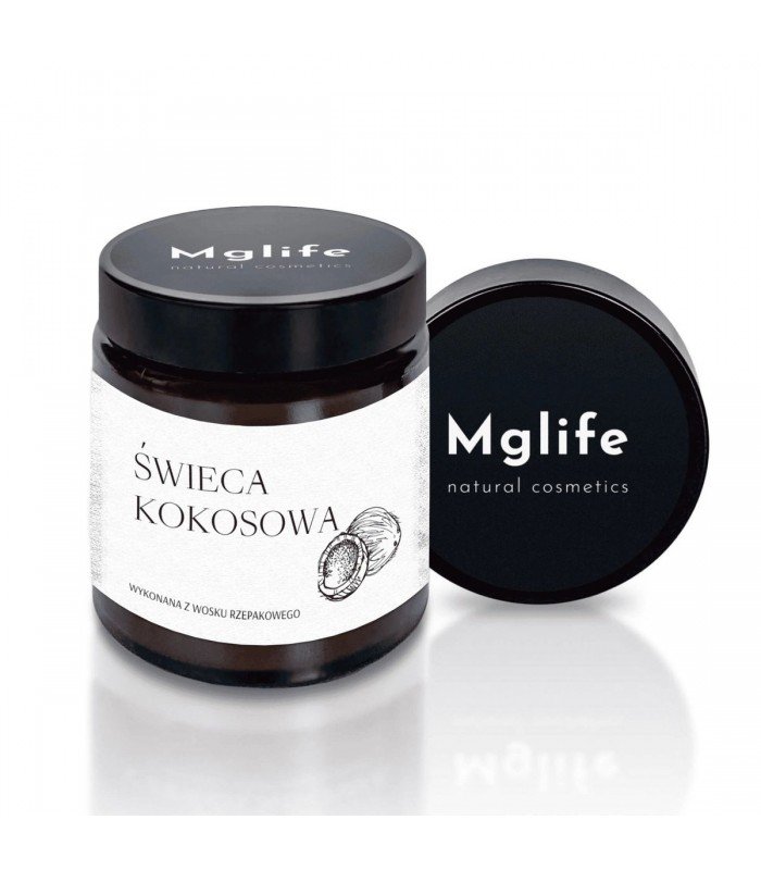 Mglife Świeca rzepakowa kokosowa 120 ml