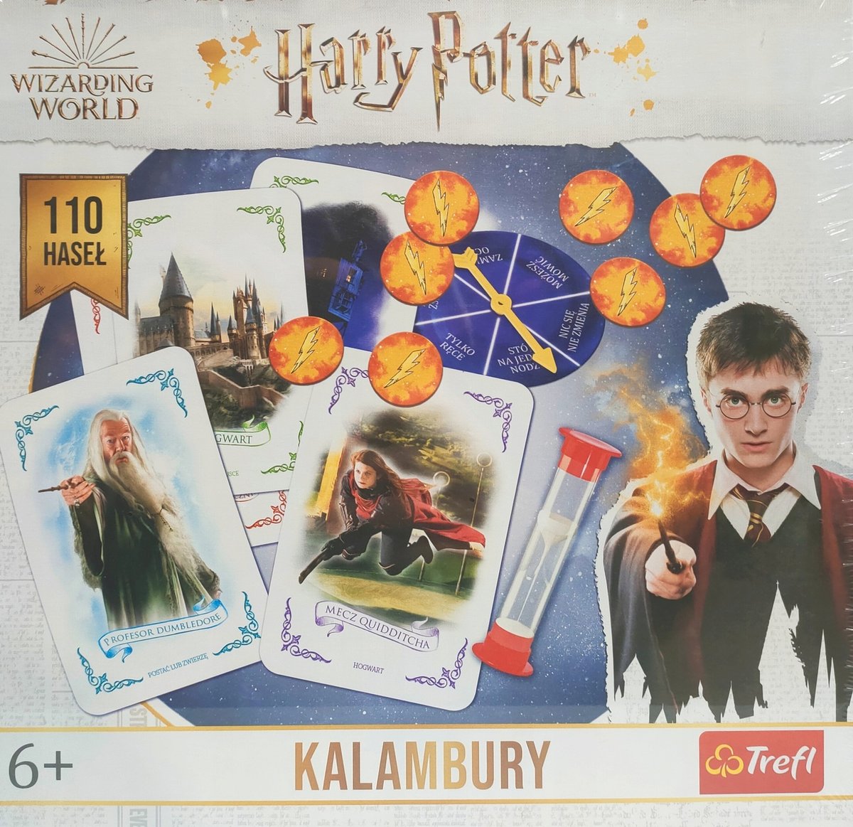 Gra Harry Potter Kalambury Trefl gra planszowa Trefl