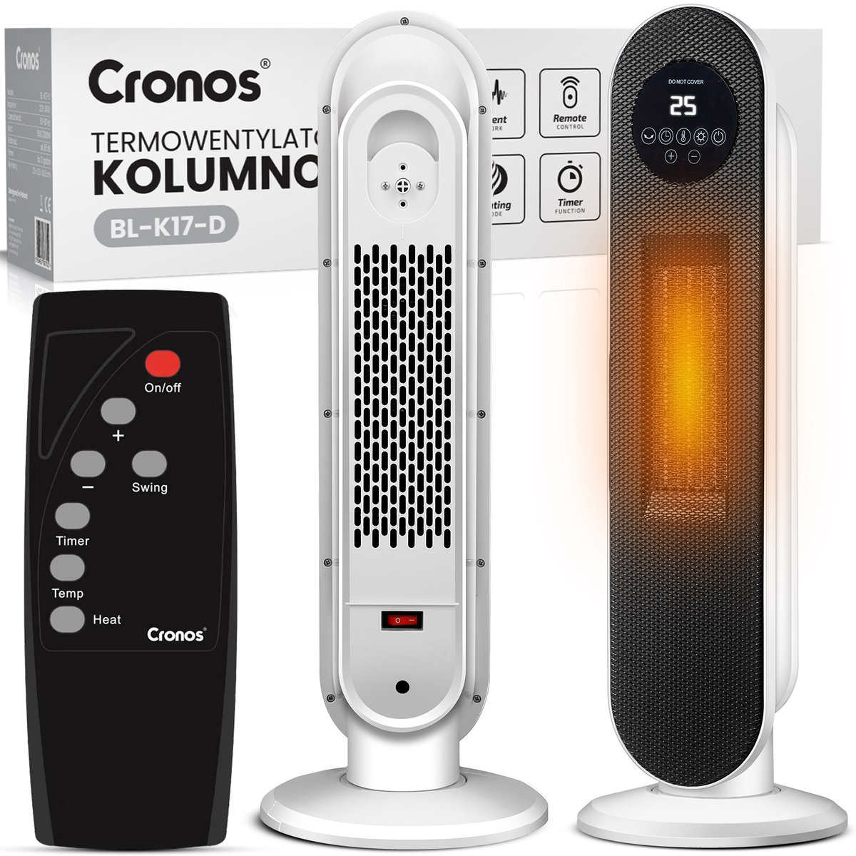 Cronos Termowentylator Bl-K17-D