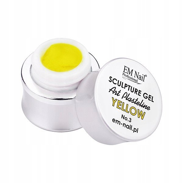 Em nail professional Plastelina do zdobień - Żółty