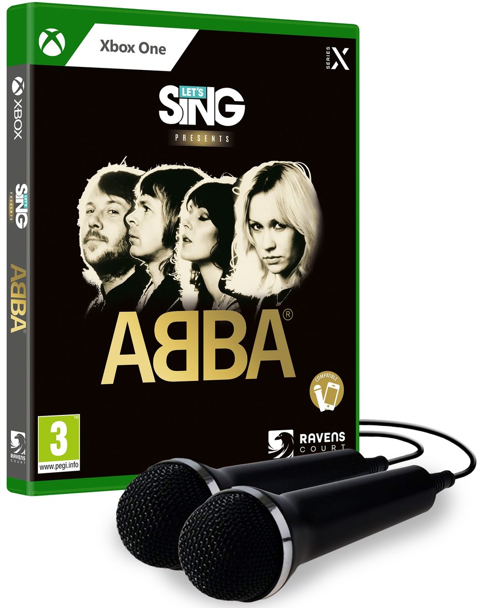Let's Sing ABBA + 2 mikrofony GRA XBOX ONE