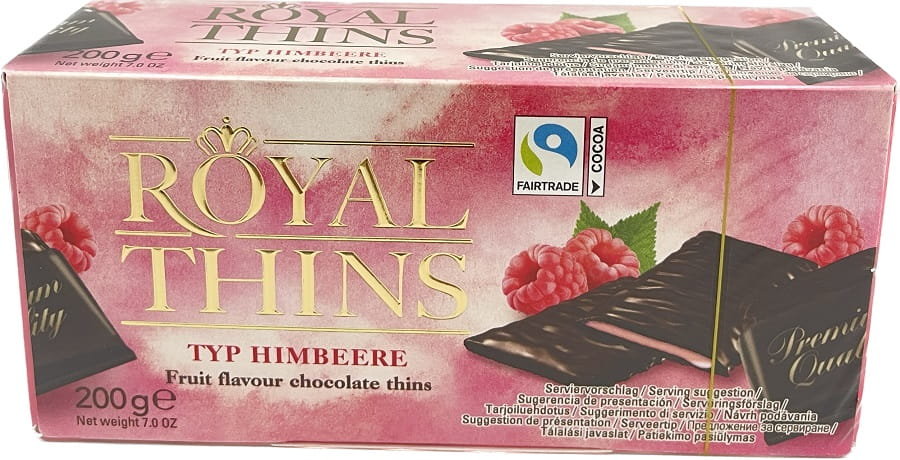 Czekolada Royal Thins Himbeere 200G