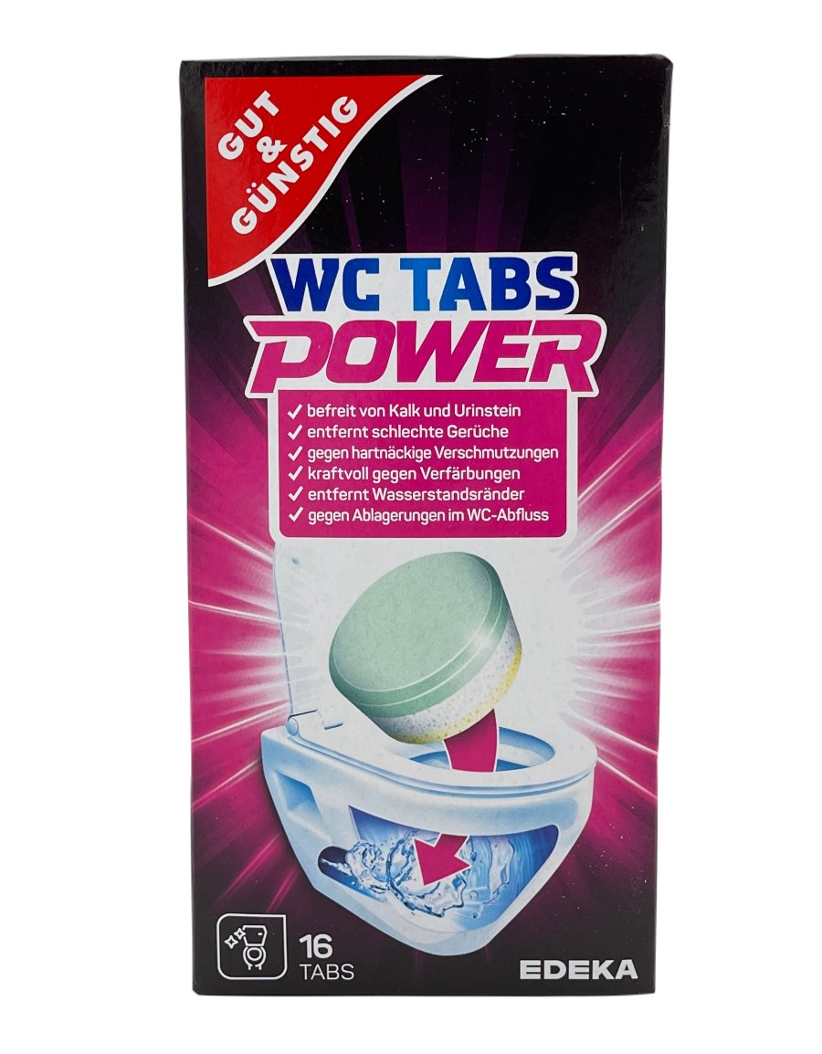 G&G Edeka Power WC Tabs Multi-Aktiv 16tab 400g