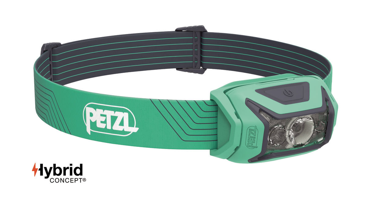 Latarka czołowa Petzl Actik 2022 - Green - 450 lumenów (E063AA02)