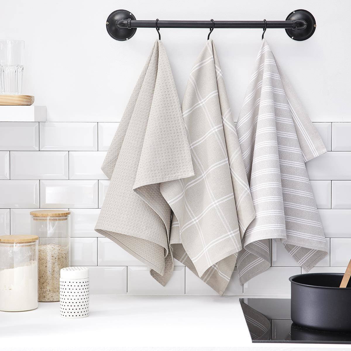 Ściereczki Kuchenne Bawełniane On, 3 Sztuki, 50 X 70 Cm