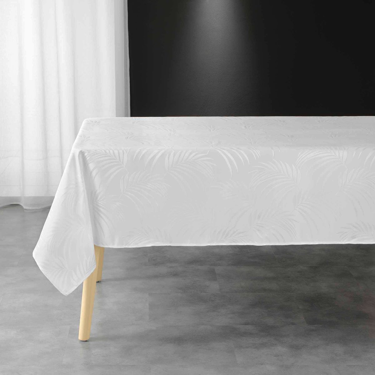 Żakardowy Obrus Prostokątny Plumette, 140 X 240 Cm