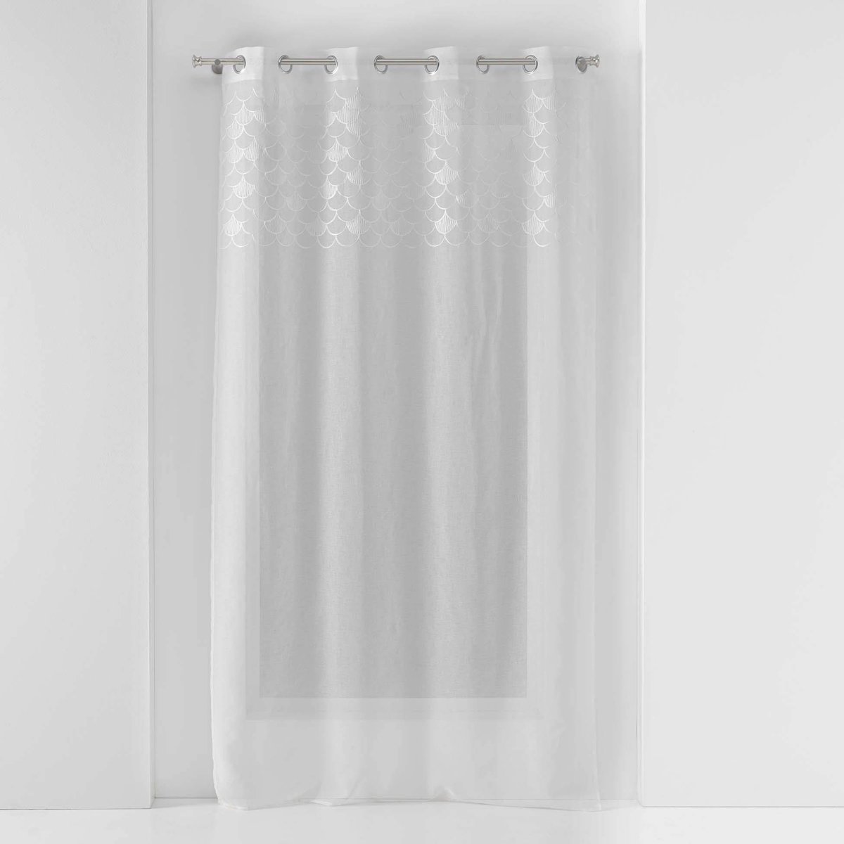Firanka Na Przelotkach Z Haftem Yaelle, 135 X 280 Cm