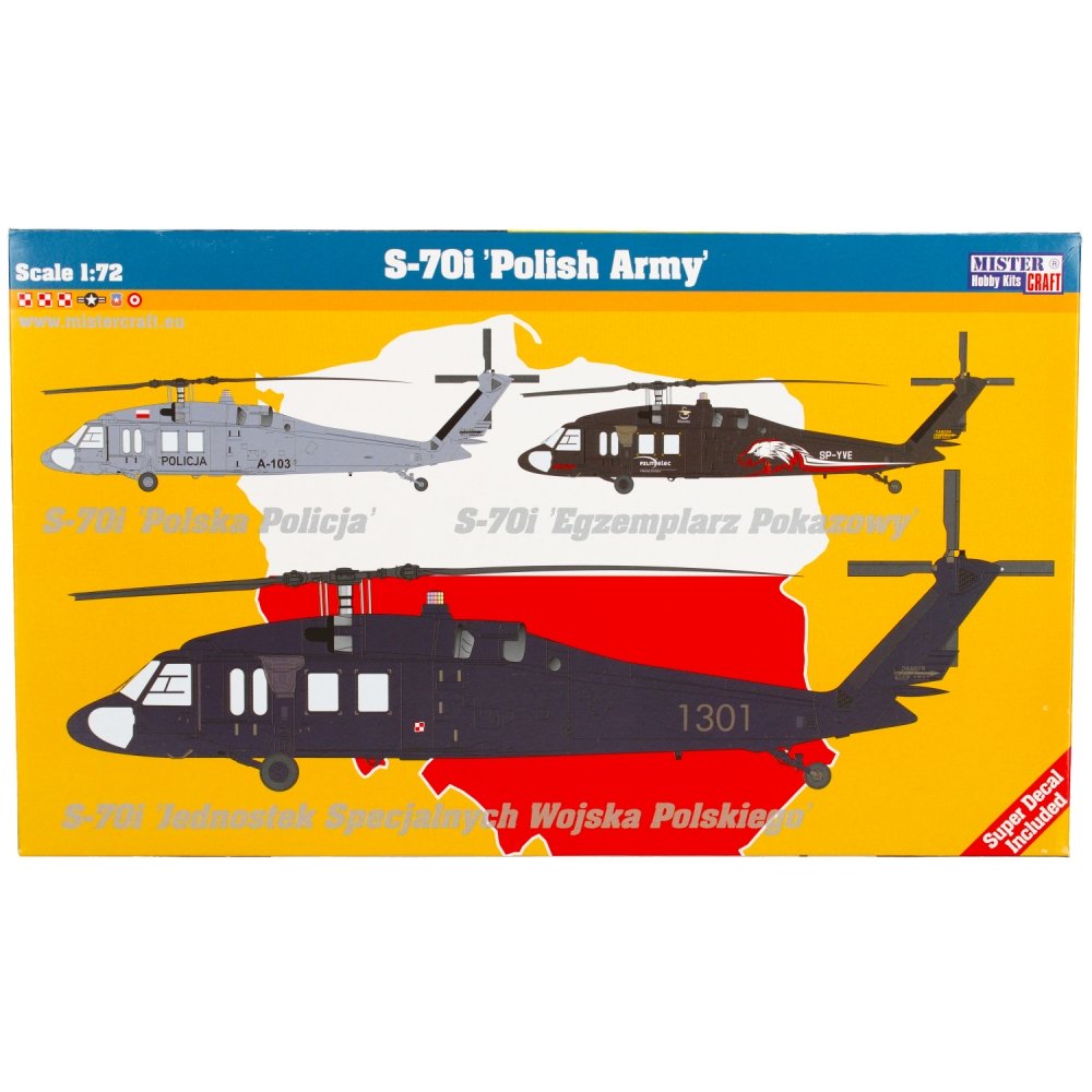 Mastercraft, Helikopter sklejany 1 72 S-70I Polish Army, F-23 Olym