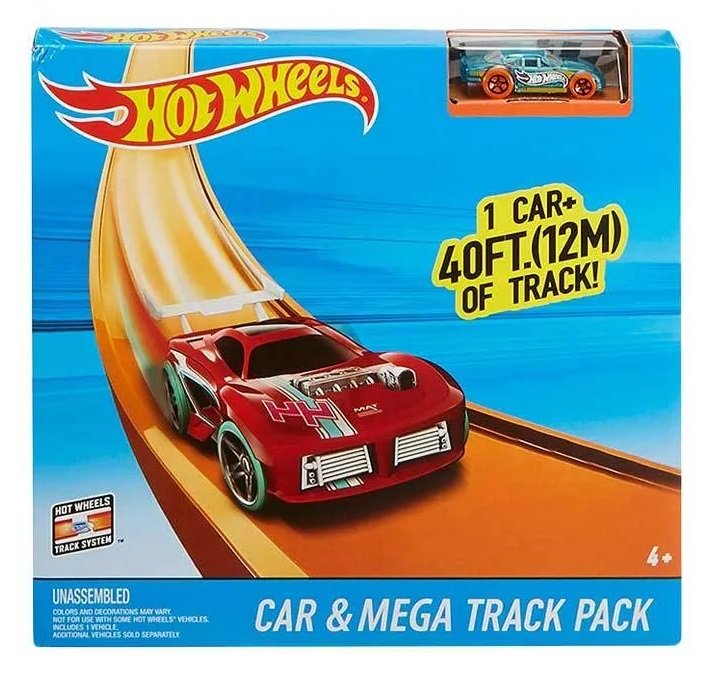 Mattel, Hw Tory Mega zestaw auto, Ftl69 Pud6