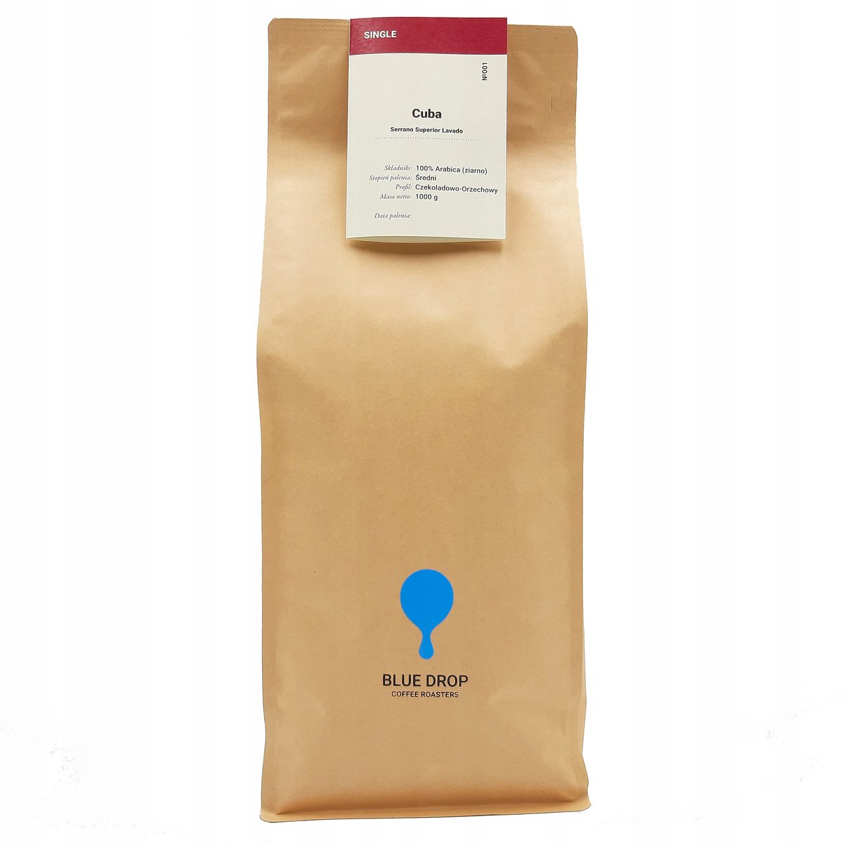 Kawa Ziarnista Kuba 1Kg Świeża Z Palarni Blue Drop