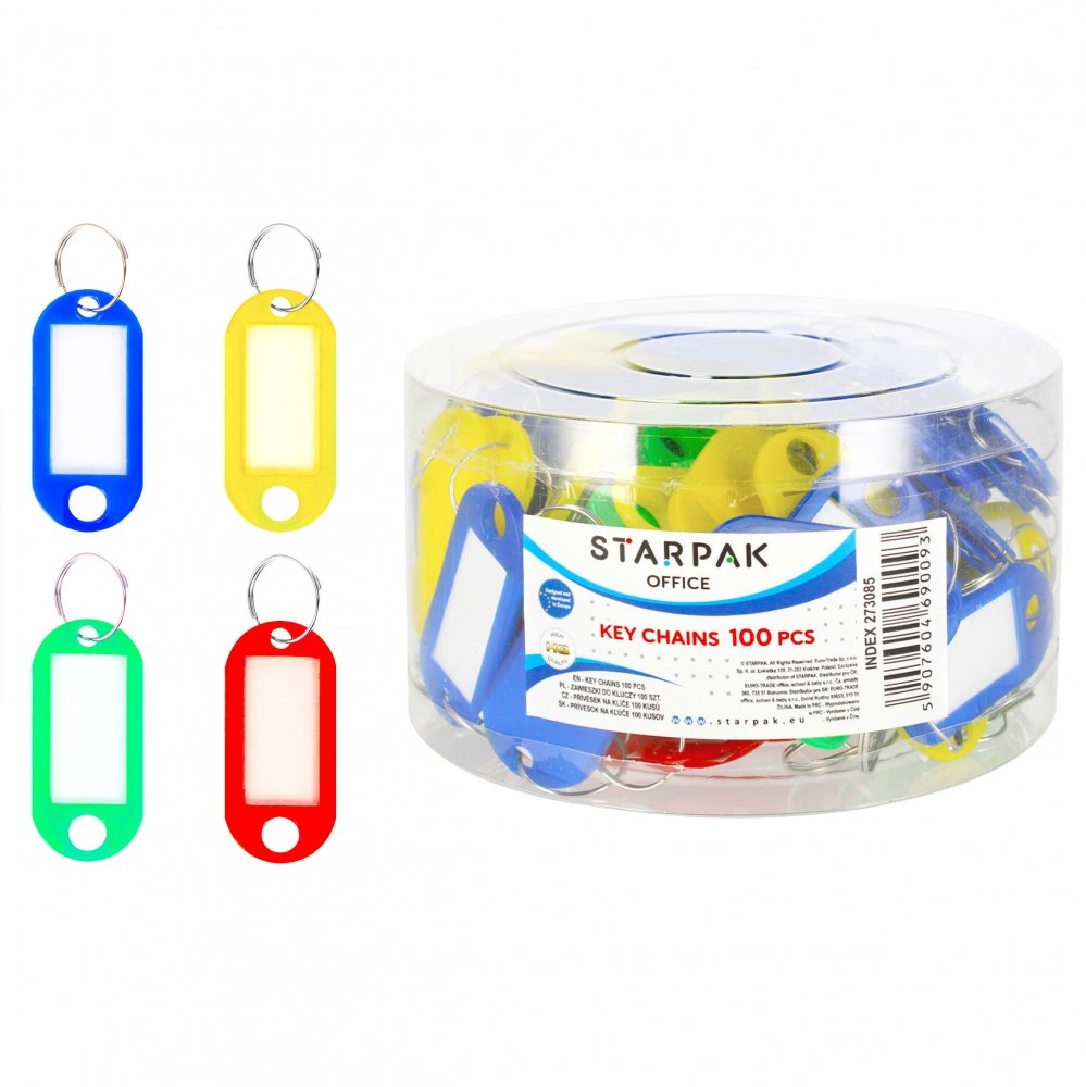 Zawieszka na klucze tuba 100SZT