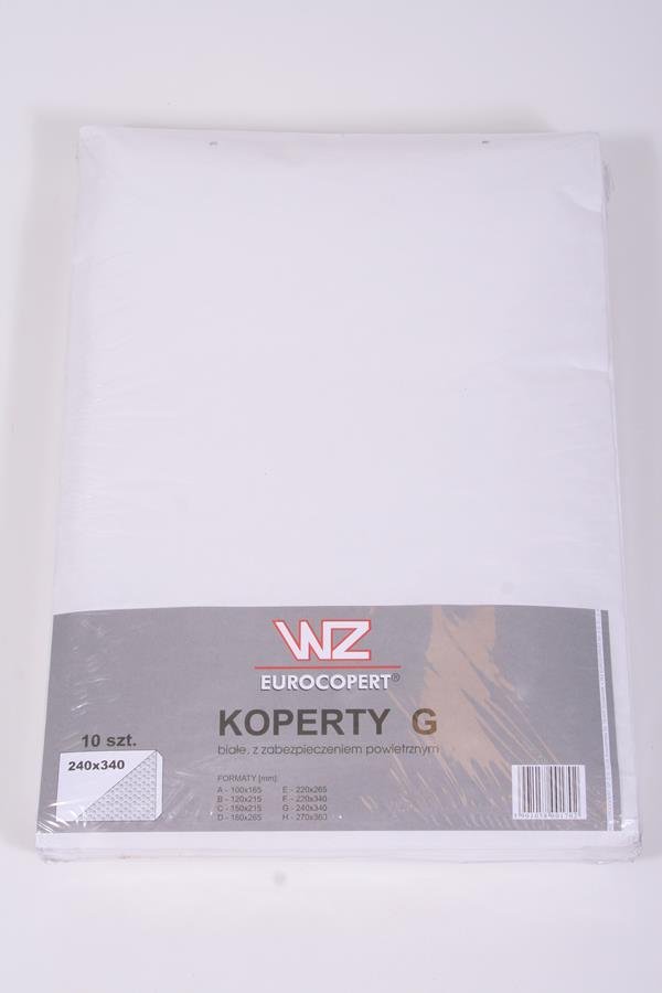 WZ Eurocopert KOPERTA OCHRONNA TYP 17/G, PAKIET 10 SZT.