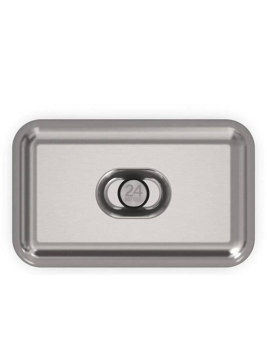 Lunchbox Stalowy 24Bottles - Brushed Steel
