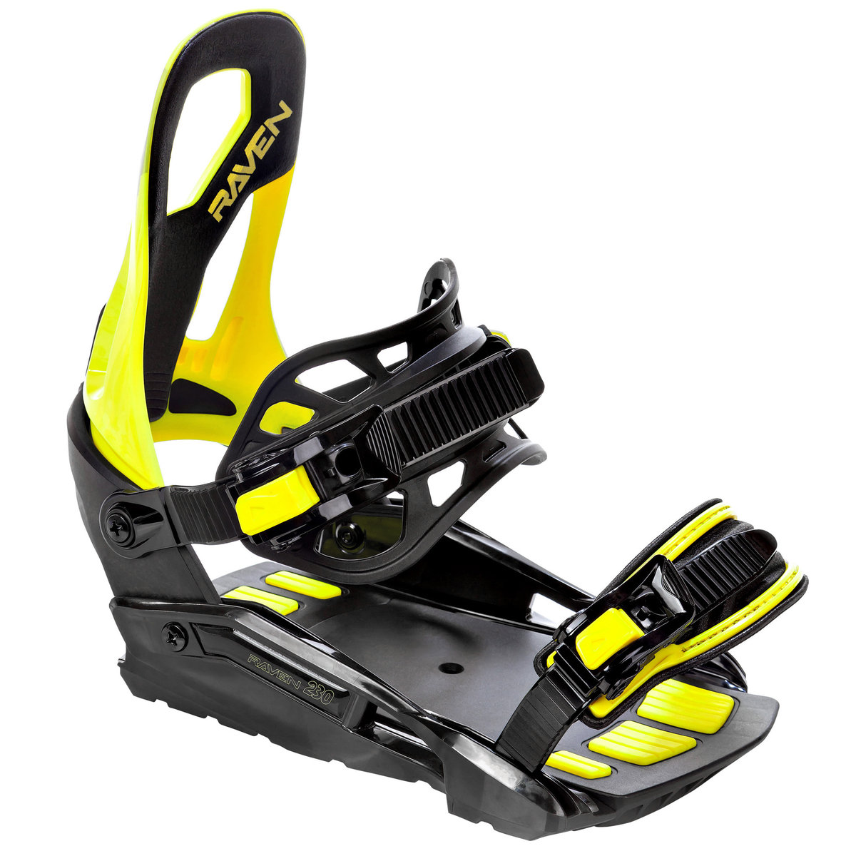 Wiązania snowboardowe Raven s230 (black/lemon) 2023