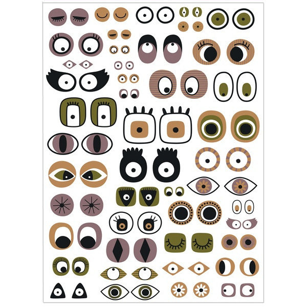 Papier Do Decoupage Oczy Różne 30 X 40 Cm Fda668, Decopatch