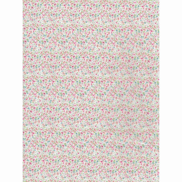 Papier Do Decoupage Mini Kwiatki Na Białym 30 X 40 Cm Fda717, Decopatch