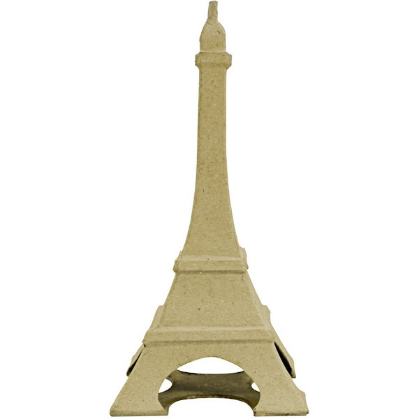 Decopatch Papier decopatch 24 x 10,7 x 10,7 cm Parisian Tower papier mache, Brown SA166O