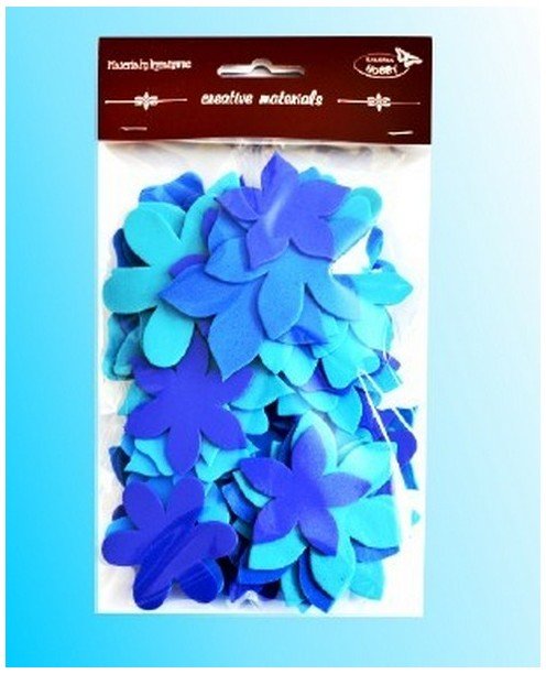 Kwiatki 35-48Mm Miks 60 Szt Tonacja Niebieska Dm-Kw104, Galeria Hobby