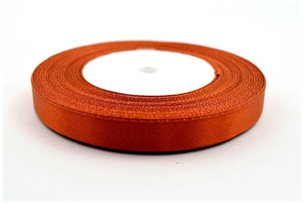 Brewis Wstążka dekoracyjna satynowa 12mm/32m miedziana 161