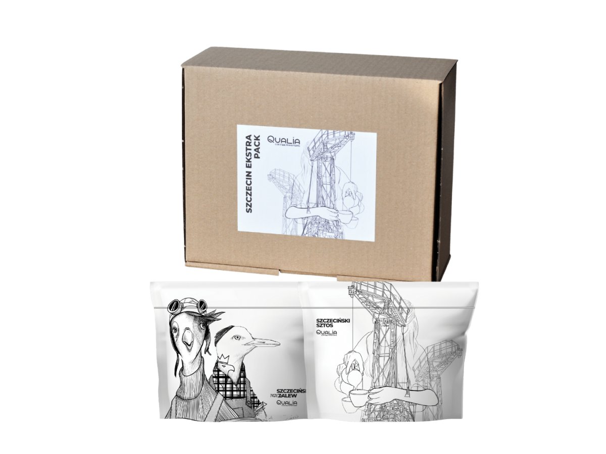 Szczecin Ekstra Pack 2 x 250 g - Zestaw Kaw Szczecińskie Klimaty