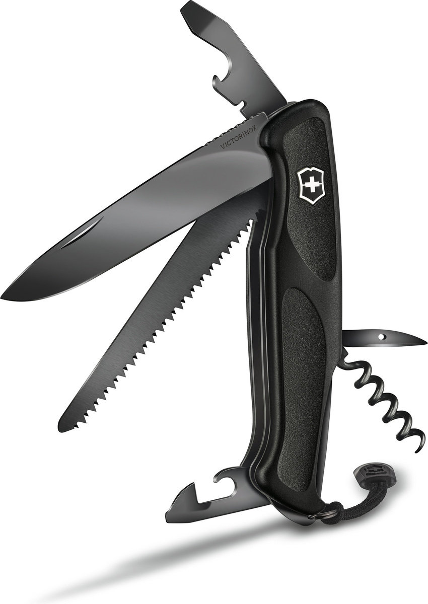 Victorinox Scyzoryk Rangergrip 55 Onyx Black {0.9563.C31P}