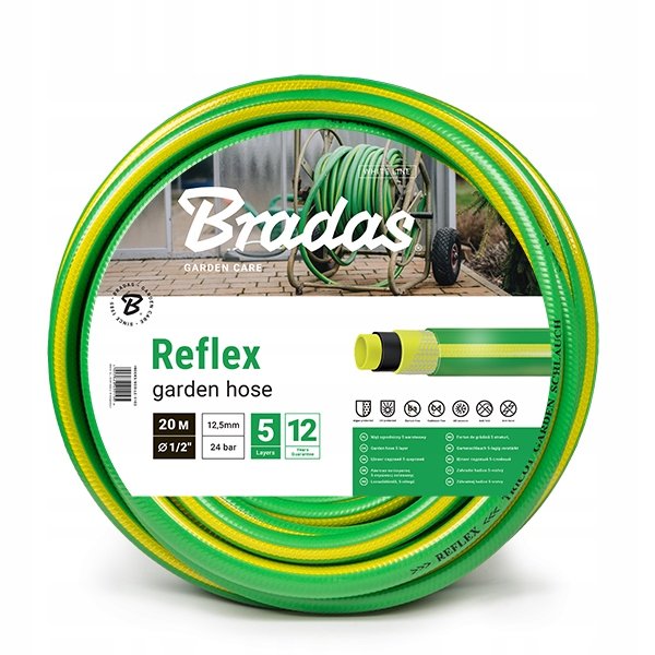 BRADAS Wąż ogrodowy TRICOT-REFLEX 3/4 50 m WFR3/450
