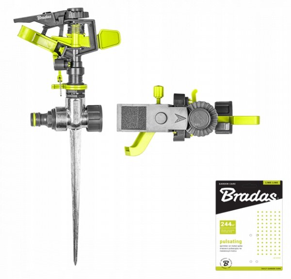 BRADAS Zraszacz pulsacyjny wbijany na metalowym kolcu LIME LINE LE-6104 2167 LE-6104