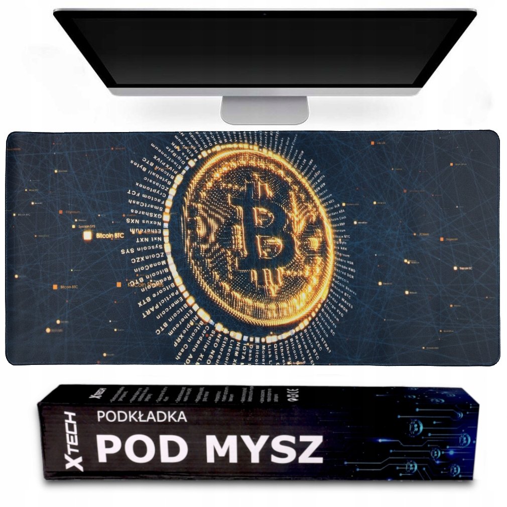 Podkładka Pod Myszke Mysz Gamingowa Mata 90X40 Btc