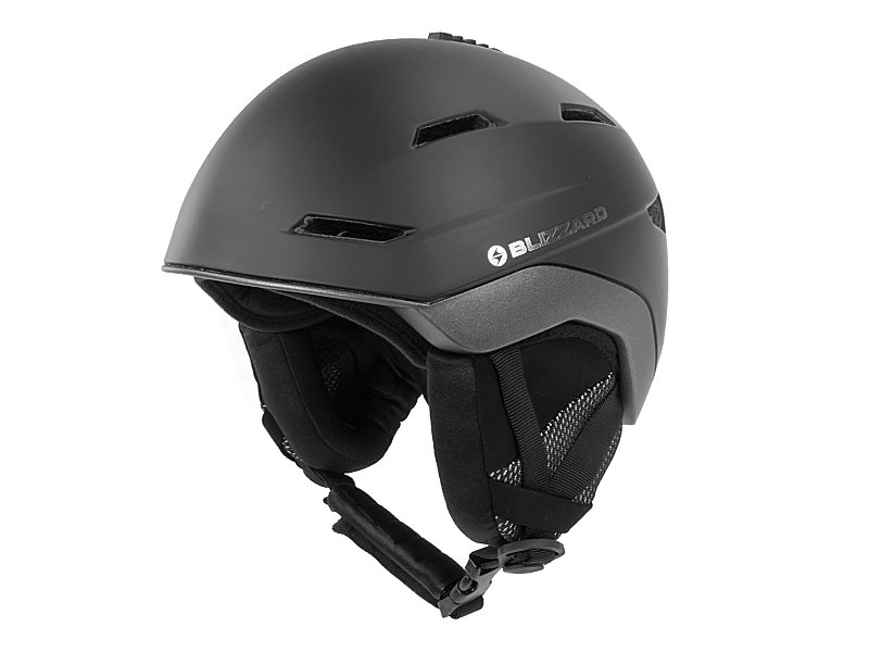 Kask Blizzard Bormio Ski Helmet Black /Antracite Metallic 2023