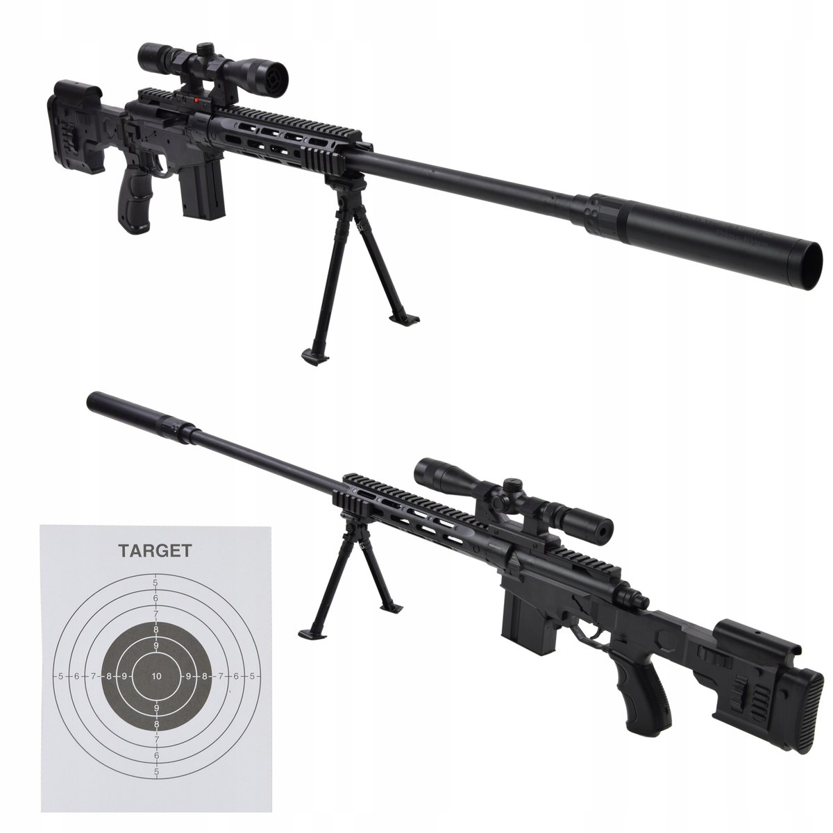 Karabin Pistolet Snajperski Snajperka Kulki 118Cm